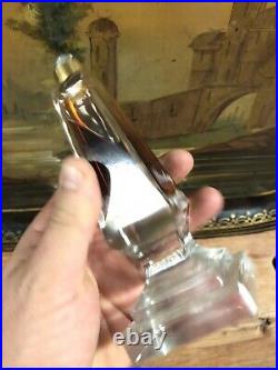 Baccarat Flacon de Parfum 1930 Art Deco Luxe