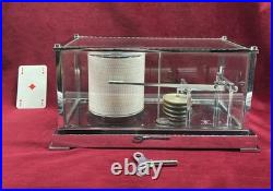 Barograph Barometre Barographe Art Deco Instrument Scientifique Objet De Marine