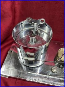 Barograph Barometre Barographe Art Deco Instrument Scientifique Objet De Marine