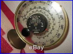 Barometre Thermometre Jaeger Vintage Retro Art Deco Annee 50 1950 Made In France