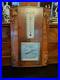 Barometre-thermometres-Art-Deco-1930-sur-bois-massif-sculpte-Fonctionne-01-mel