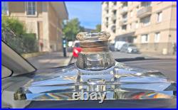 Bel Encrier Cristal Art Deco German 1930 Jugendstil Inkwell Crystal Art Nouveau
