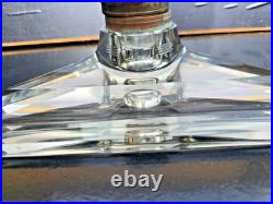 Bel Encrier Cristal Art Deco German 1930 Jugendstil Inkwell Crystal Art Nouveau