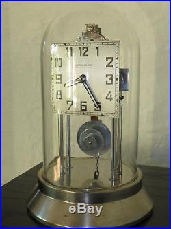 Belle pendule electrique 800 jours Art Déco Bulle Clock collection (no Ato)