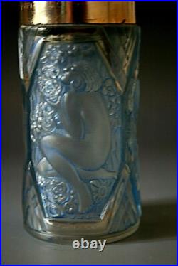 Bouteille / Atomiseur En Verre Art Deco Rene Lalique Corday Paris