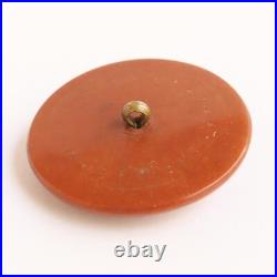 Bouton ancien Galalithe -Art Déco- H. Hamm -1920-30's-41 mm- Vintage Button