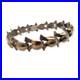Bracelet-Art-deco-tardif-en-argent-avec-vue-doree-motif-de-feuilles-1940-1950-01-dln