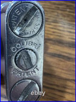 Briquet Art-Deco COLIBRI- Swiss Made Ministère des Finances