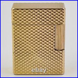 Briquet Dupont Paris 20u small lighter gold. P art déco-gaz-n°BB6119-UT5789
