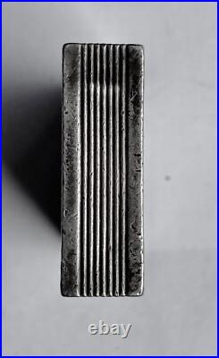 Briquet à essence Art Deco Argent LIGHTER Feuerzeug ACCENDINO AANSTEKER