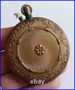 Briquet ancien art déco guilloché floral grand rare 1920s vintage lighter Poilu Briquet ancien art déco guilloché floral grand rare 1920s vintage lighter Poilu
