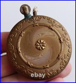 Briquet ancien art déco guilloché floral grand rare 1920s vintage lighter Poilu Briquet ancien art déco guilloché floral grand rare 1920s vintage lighter Poilu