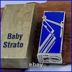 Briquet essence MYLFLAM STRATO BABY laque+box-semi-auto-petrol-lighter-art déco