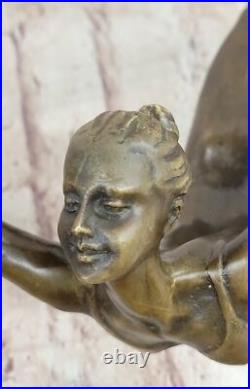 Bronze Décor Collection Sculpture Art Déco Spéciale Patine Vitaleh Designer Acte
