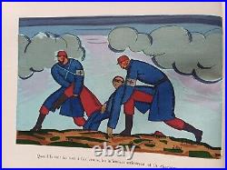 Burnand Reims illustration Art Déco de Benito -Grande Guerre Nancy 1918 TBE