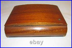 CAVE A CIGARES ANCIENNE ART DECO EN BOIS / cigars humidor box