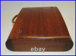 CAVE A CIGARES ANCIENNE ART DECO EN BOIS / cigars humidor box