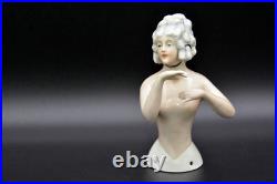 COLLECTION HALF DOLL Buste Nu Porcelaine Deutschland 1905 Art Déco