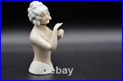 COLLECTION HALF DOLL Buste Nu Porcelaine Deutschland 1905 Art Déco