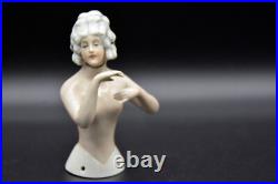 COLLECTION HALF DOLL Buste Nu Porcelaine Deutschland 1905 Art Déco