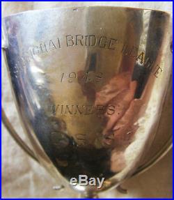 COUPE CUP of SHANGHAI BRIDGE LEAGUE 1948 WINNERS CSF