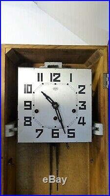 Carillon Horloge Pendule Odo Art Deco N° 36 8 Tiges 8 Marteaux