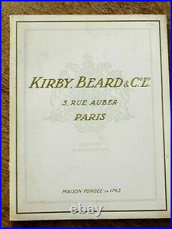 Catalogue KIRBY BEARD & C°. Ld. 1913 Paris Londres Birmingham Art-Déco