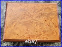 Cave A Cigares Lemaire Art Deco Placage Noyer Noble Made In France Vintage 1920