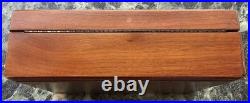 Cave A Cigares Lemaire Art Deco Placage Noyer Noble Made In France Vintage 1920
