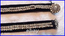 Ceinture strass vintage art deco antic ladies belt