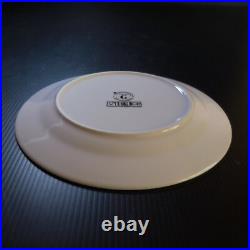 Céramique porcelaine assiette plate Chris G collection art déco France N6799 Céramique porcelaine assiette plate Chris G collection art déco France N6799