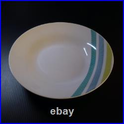 Céramique porcelaine coupe assiette Chris G collection art déco France N6798