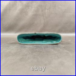 Cerf Art Déco signé St Clément en faïence numéro 587-2 France Vintage 1930