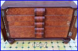 Coffret Art DECO 5 tiroirs pour ménagère ou autre meuble de collection