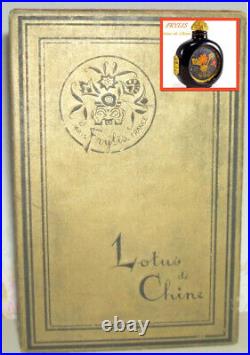 Coffret Frylis Art Déco 1929 pour Lotus de Chine Exceptionnel 1929