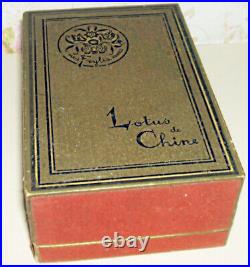 Coffret Frylis Art Déco 1929 pour Lotus de Chine Exceptionnel 1929