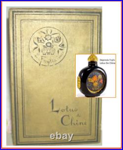 Coffret Frylis Art Déco 1929 pour Lotus de Chine Exceptionnel 1929 Coffret Frylis Art Déco 1929 pour Lotus de Chine Exceptionnel 1929