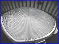 Compact Art Déco En Argent Sterling Et Émail Bleu H/M 1937 Adie Brothers