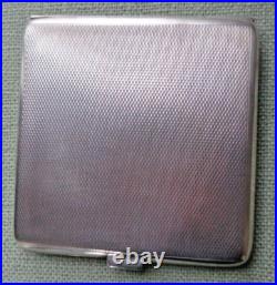 Compact Art Déco En Argent Stg Et Émail Jaune Attrayant H/M 1938 Harmon Bros Compact Art Déco En Argent Stg Et Émail Jaune Attrayant H/M 1938 Harmon Bros