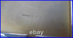 Compact Art Déco En Argent Stg Et Émail Jaune Attrayant H/M 1938 Harmon Bros Compact Art Déco En Argent Stg Et Émail Jaune Attrayant H/M 1938 Harmon Bros