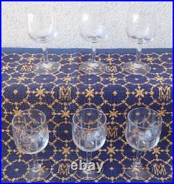 Compagnie De Navigation Paquet6 Verres Cnpocean Liner Glassesmotif Art Deco