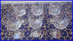 Compagnie De Navigation Paquet6 Verres Cnpocean Liner Glassesmotif Art Deco