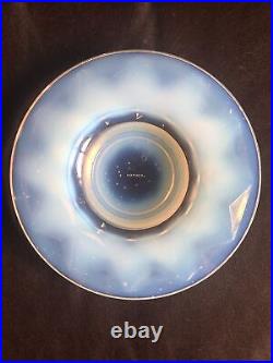 Coupe Opalescent Bowl Opalescent Art Deco 1930 Gueron Plat Objet Collection