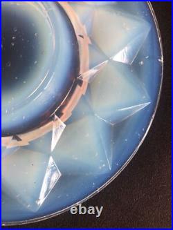 Coupe Opalescent Bowl Opalescent Art Deco 1930 Gueron Plat Objet Collection