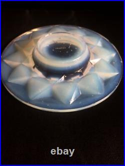 Coupe Opalescent Bowl Opalescent Art Deco 1930 Gueron Plat Objet Collection