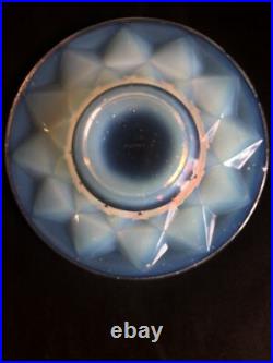 Coupe Opalescent Bowl Opalescent Art Deco 1930 Gueron Plat Objet Collection