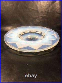 Coupe Opalescent Bowl Opalescent Art Deco 1930 Gueron Plat Objet Collection