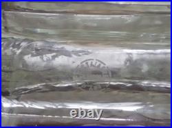 Cristallerie d'Art VAPORISATEUR PARFUM ART DECO Pompe tissu noir Fonctionne