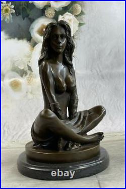 De Collection Art Déco Sculpture Nu Femme Femelle Corps Bronze Statue Figurine De Collection Art Déco Sculpture Nu Femme Femelle Corps Bronze Statue Figurine
