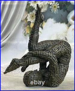 De Collection Bronze Sculpture Statue Art Déco Rare Salvador Dali Mâle Nr
